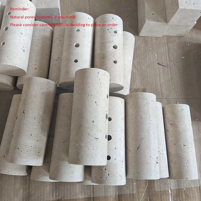 Wabi Sabi 노란색 대리석 벽 램프 Led 머리맡 일본 침실 거실 벽 조명 석회화 계단 복도 장식 Sconce