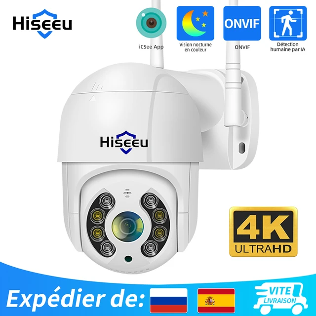 Caméra de surveillance Wifi extérieure sans fil  Caméra extérieure sans  fil Wifi étanche-Caméra IP-Aliexpress