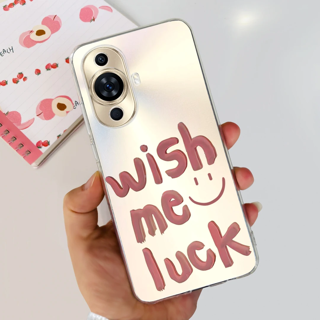 Cute Painted Clear Silicone Soft TPU Phone Case for Huawei Nova 11 Series