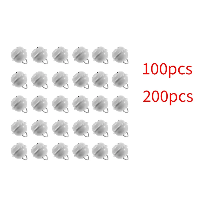 Christmas Craft Bell Xmas Bell Pendant Metal Round Jingle Bells Iron Opening Bell Mini Jingle Bell Xmas