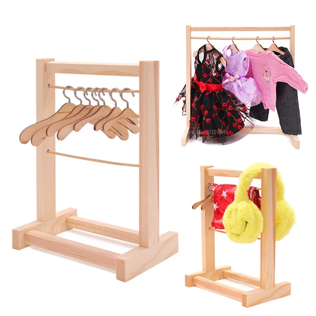 Set of 2 Wooden Hangers, Gift for Little Girl, Hanger for Children, Gift  for Birthday, Baby Gifts, Birthday Gift, Kids Room Decor, 