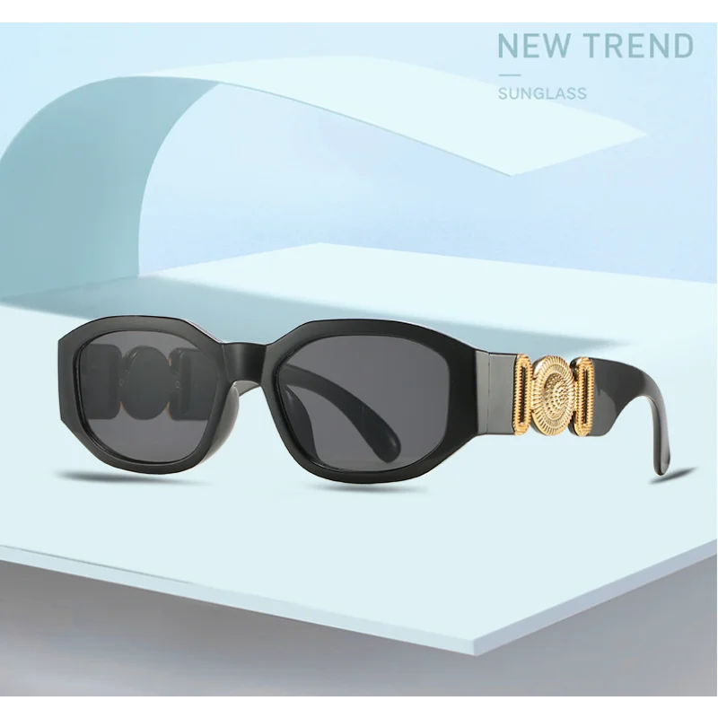

Мужские и женские квадратные солнцезащитные очки новые ретро маленькие прямоугольные солнцезащитные очки для путешествий Винтажные Солнцезащитные очки UV400