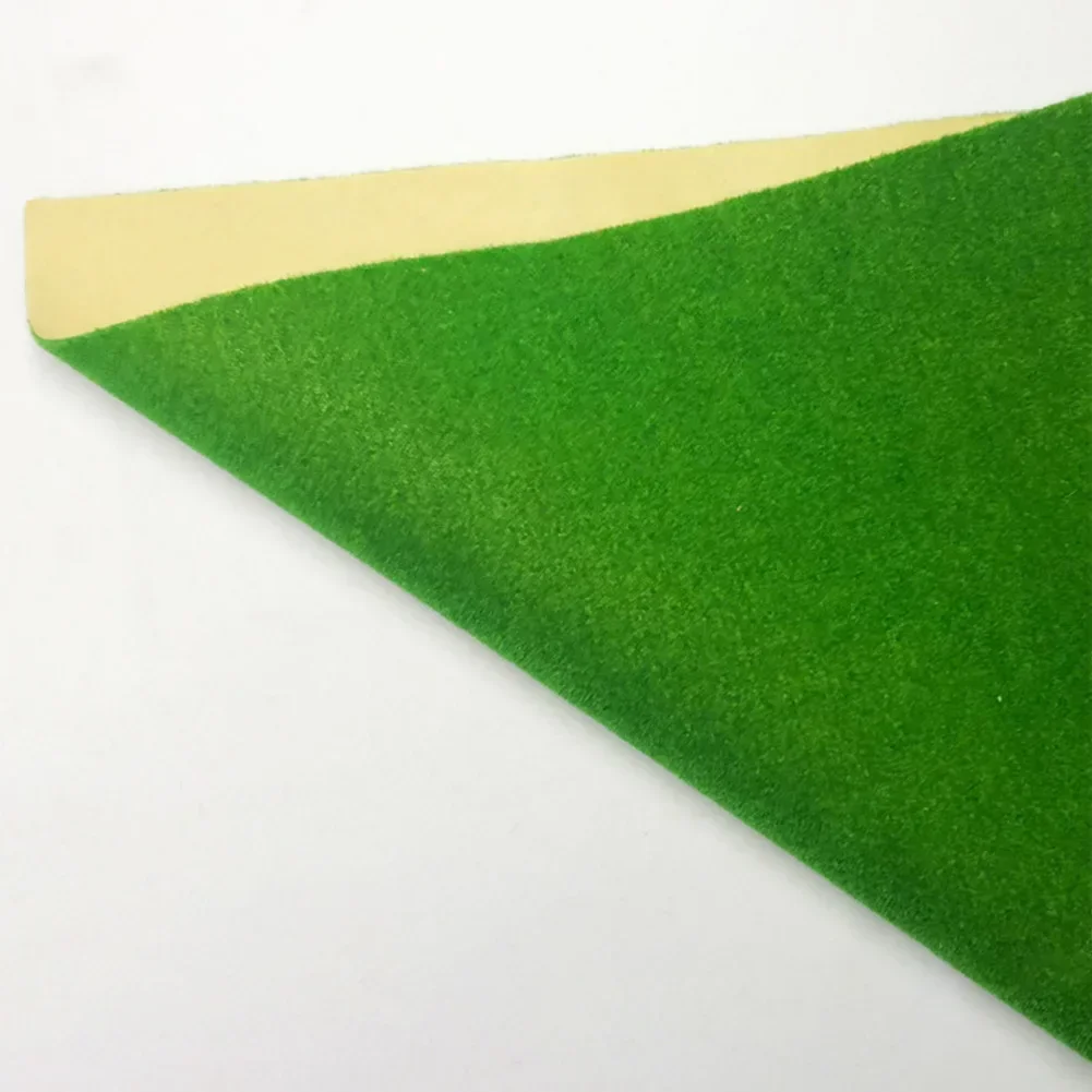 25cm Artificial Grass Mats for Miniature Scenery and Garden Decor