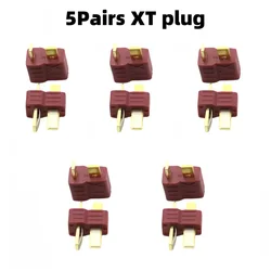 High Current Anti - Slip Power Connector Set (5 pairs XT plug)