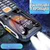 Large Screen Push Button Large Power Rugged Low Price Portable Mobile Phone Two Torchs Whatsapp Dual Sim FM Loud Soud Elderly 4