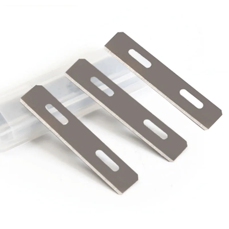 10Pcs 가죽 조각 칼 블레이드 DIY 수제 가죽 칼 트렌치 얇은 전문 가죽 절단 블레이드