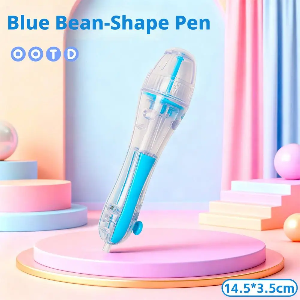 Ergonomic DIY Beaded Puzzle Pen with 3D Pixel Beads