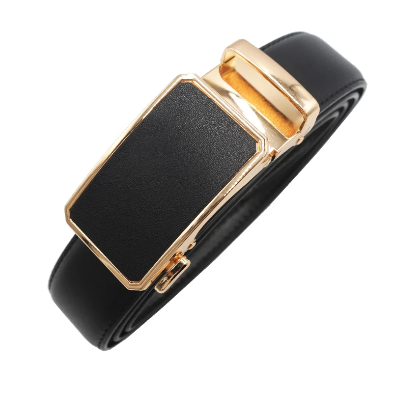 Children's Leather Belt Automatic Buckle 1.18inch wide for Boys girls Colorful genuine leather Ratchet Dress Belt leather belts