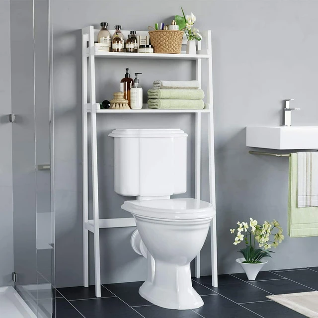 Toilet Storage Shelf No Drilling Toilet Tank Organizer Multi-function  Waterproof Shampoo Storage Holder for Bathroom Accessories - AliExpress