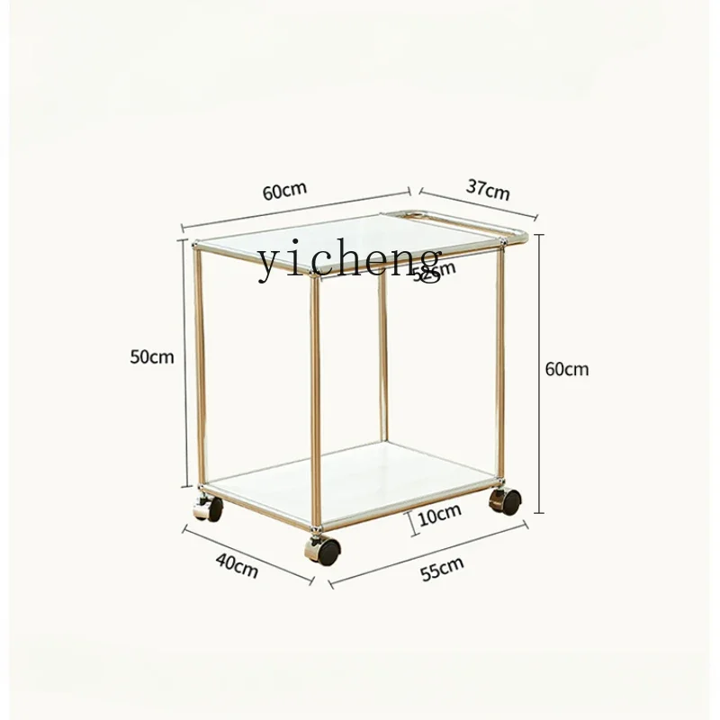 Zc Mobile Divano Tavolino Usm Armadio Carrello Tavolino In Acciaio Inox Comodino Armadio Rack Di Stoccaggio