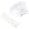 10 Pcs Transparent Luggage Tag Suitcase Tags Sleeve Cruise Ship Essentials Pvc Clear Badge Holder Boarding Pass Travel Id 5