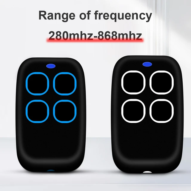 mando garaje universal multifrecuencia 315MHz 390MHz 433MHz 868MHz mando  puerta garaje universal / mando a distancia garaje / duplicador mando garaje  Para código fijo y código variable - AliExpress