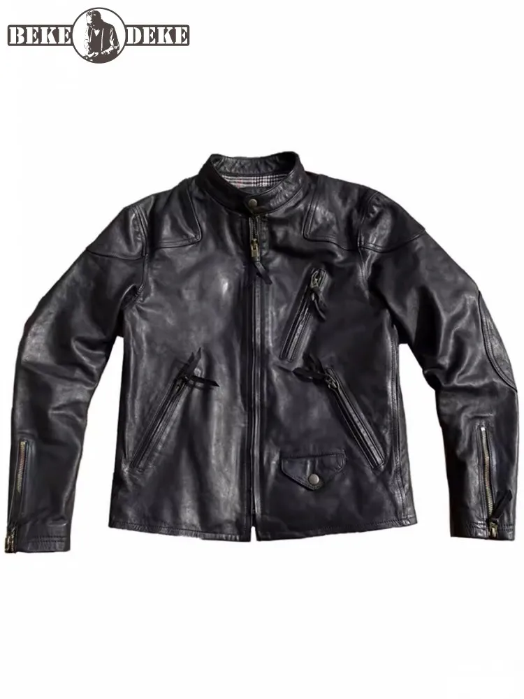 Esquim Polo Ralph Lauren Leather Biker Jacket Buy Rrl Slim Fit
