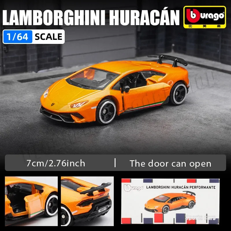 Bburago 1:64 Ferrari SF90 Stradale 1959 Cadillac Eldorado Elvis Corvette Alloy Car Model Children's Toys Holiday Gift Collection 4