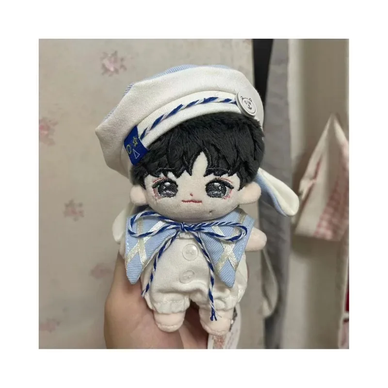 Kpop Star Idol Navy Sailor Suit Cute Costume CP Starfish Normal 10cm Plush Doll Stuffed Clothes Plushie Clothing 6