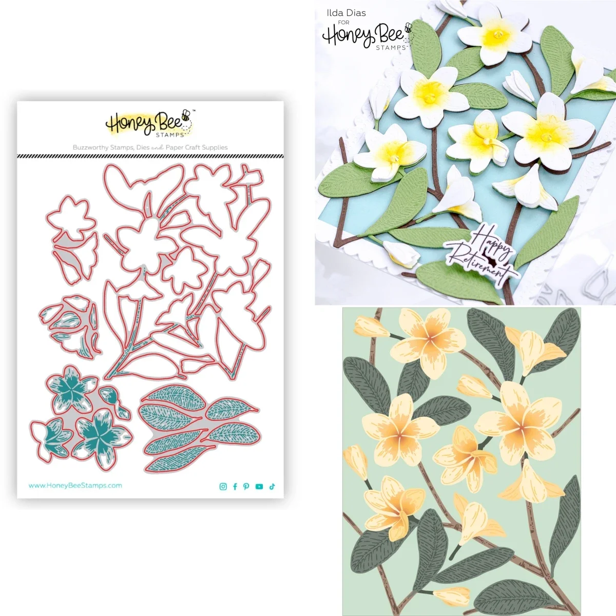 

Summer Plant Plumeria Metal Cutting Dies For DIY Greeting Card Making Scrapbook Craft Paper Decoration Handmade New Arrival 2024