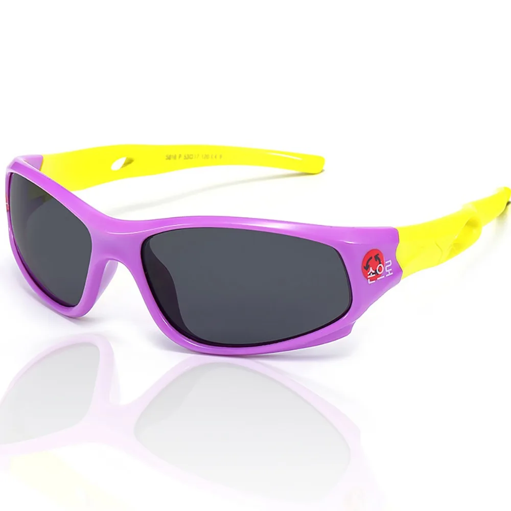 남녀공용 실리콘 어린이 선글라스, 편광 스포츠 캐주얼 선글라스, 반사 방지 UV 400 보호, 신제품