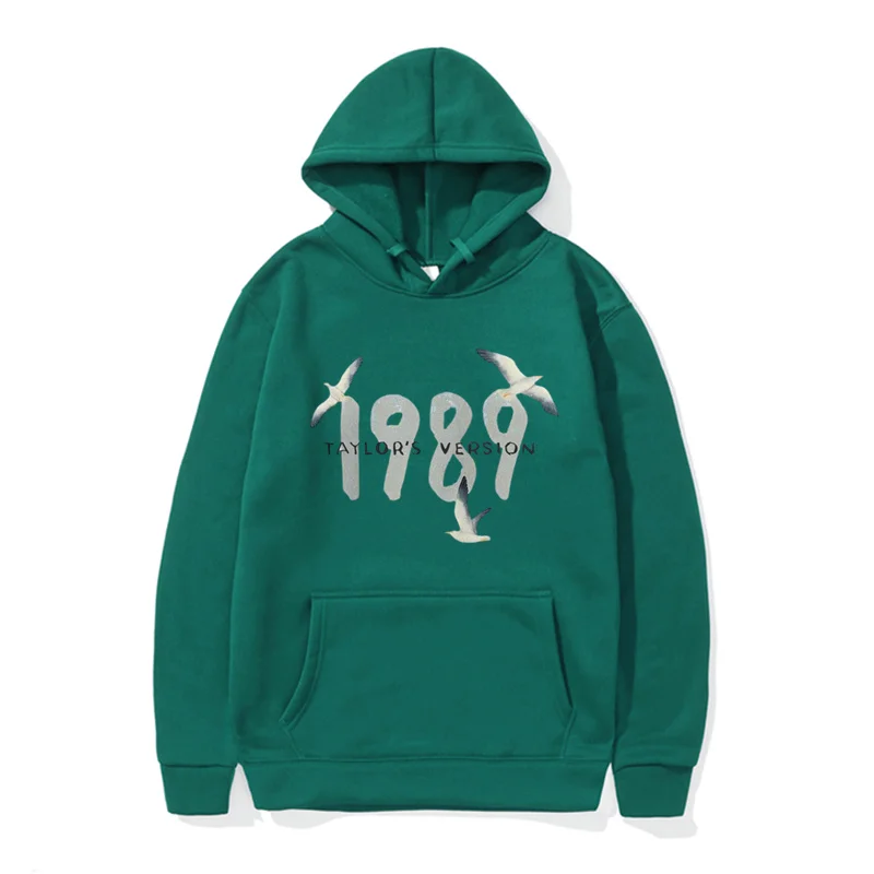 thumbnail image 1 of Sudadera con capucha para hombre y mujer, suéter de algodón con estampado de Paloma, azul cielo, Taylor, versión Swift, nuevo estilo, 1 of 3