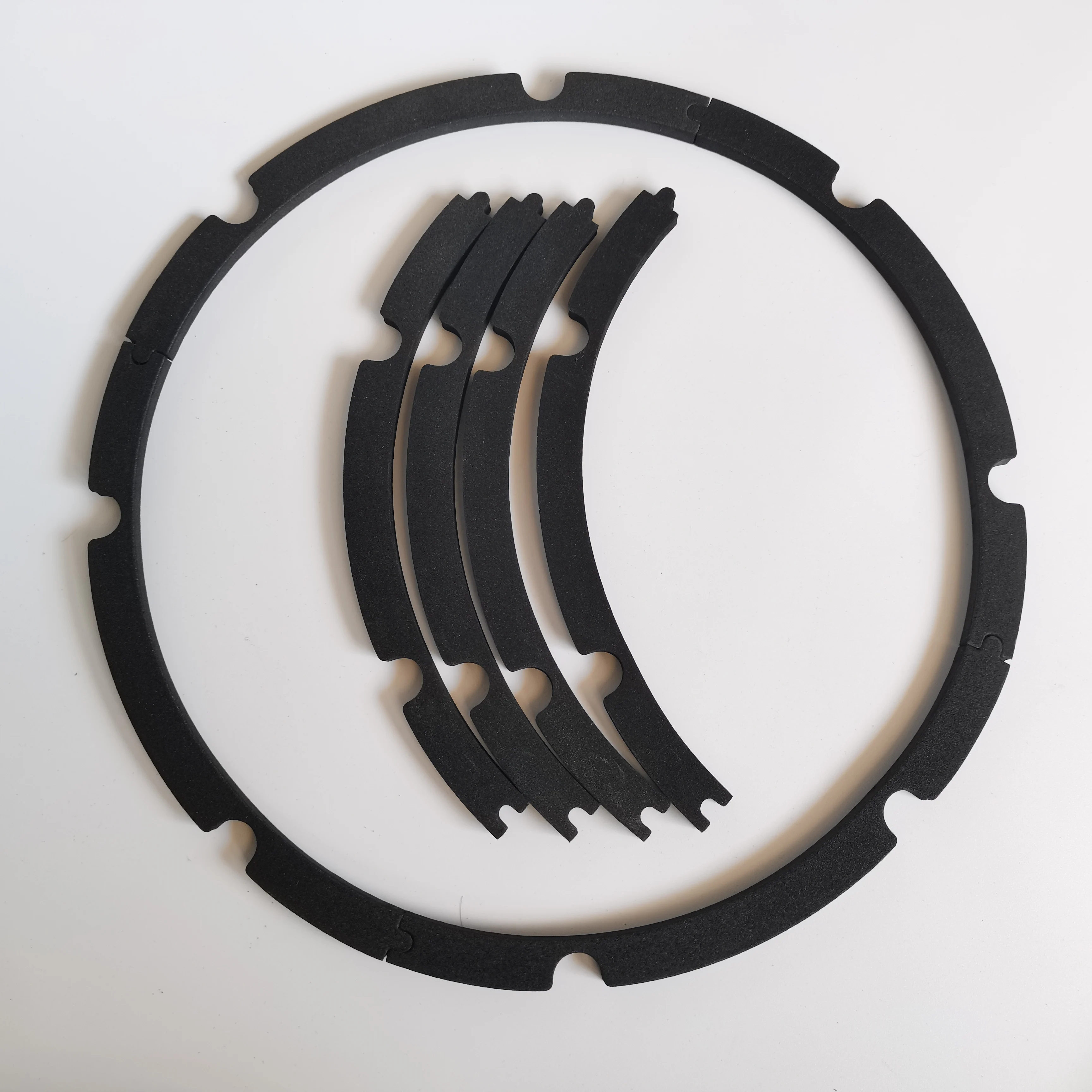 2 sets 12 inch replace to woofer bass loudspeaker speaker foam gaskets 100% new