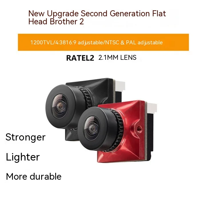 

Pingtouge Second-generation Rate 2 Aircraft Model Traversal Aircraft High-definition Fpv Racing Drone Camera Snail Caddx