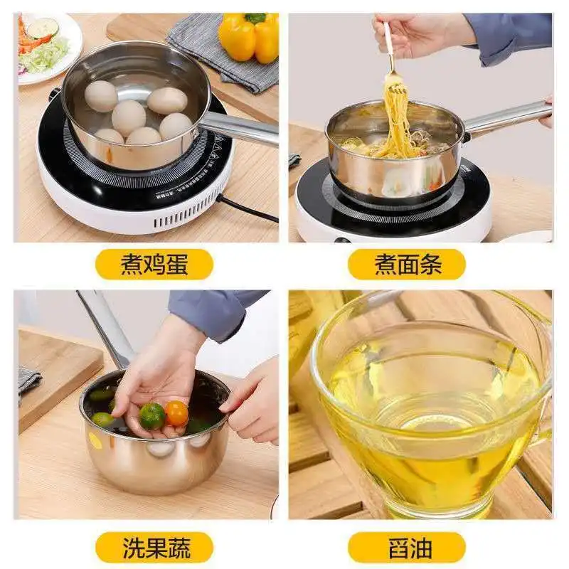 Stainless Steel Ladle Food Grade Thickened Ladle Household Kitchen Water Bleaching Ladle Short Handle Ladle Water Scoop 물국자