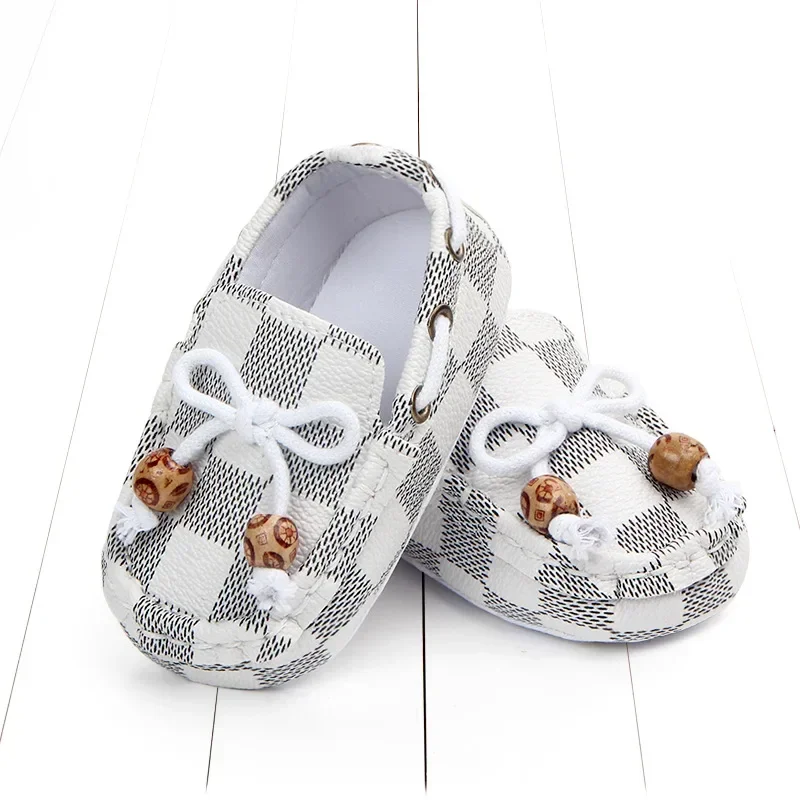 Korean Babi Moccasins for Non-slip First Walkers Toddler Loafers Baby Girls Boys Crib Shoes