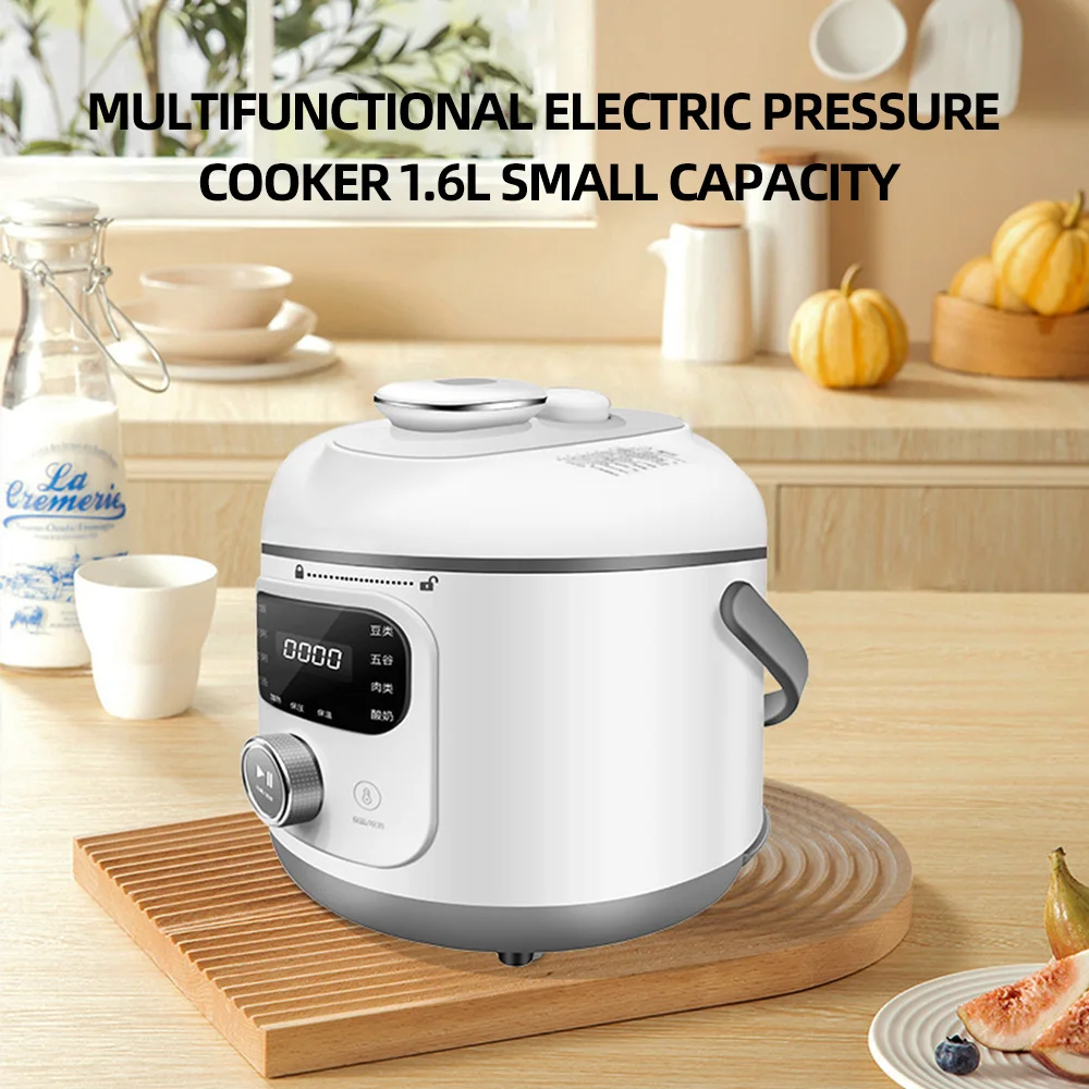 

1.6L Electric Pressure Cooker Multifunction Heated Rice Intelligent Electric Pressure Cookers For Home