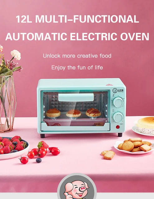 New Mini Oven 12L Automatic Cake Baking Electric Oven Kitchen Appliances 오븐  accessoires de cuisine hornos para panaderia - AliExpress