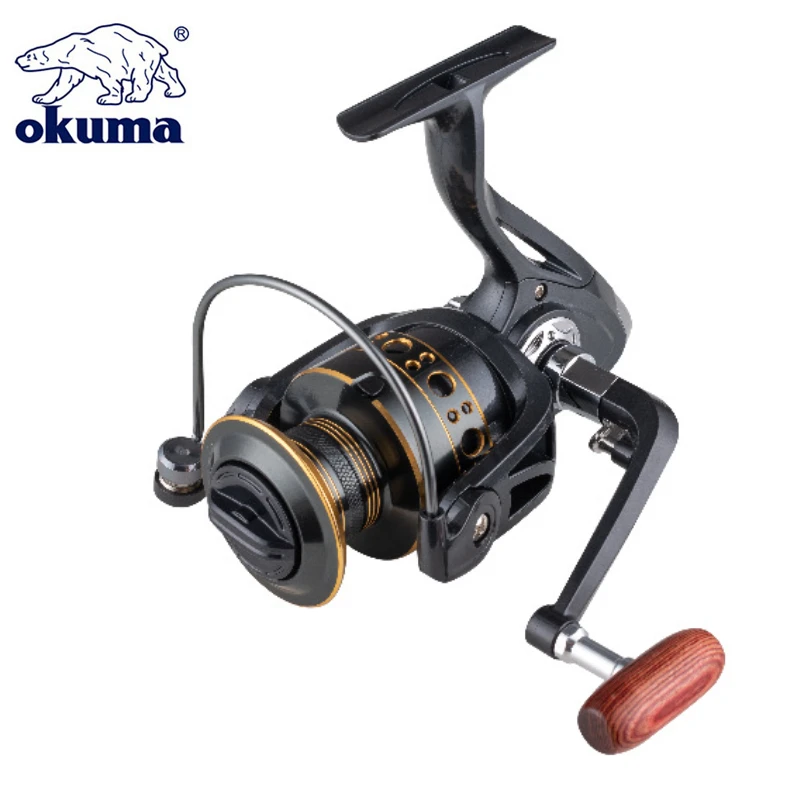 OKUMA 8K Black Long Cast Spinning Fishing Reel - AliExpress