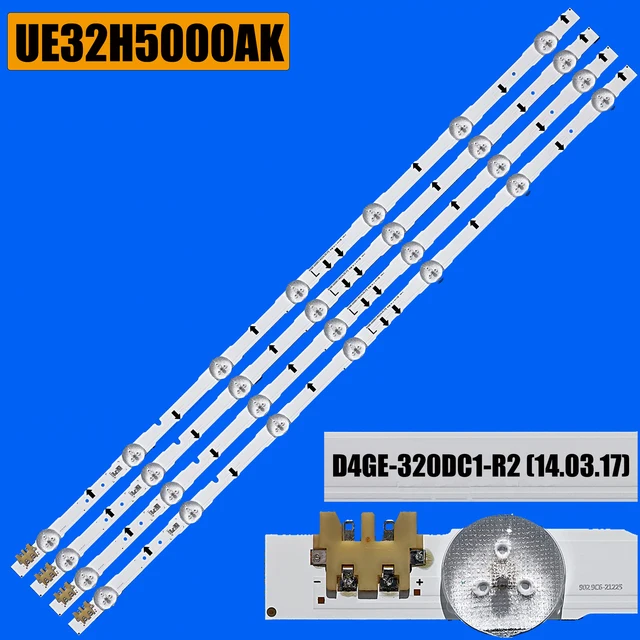 LED Backlight สําหรับ UE32H5000AS UE32H5500AW UE32H5030AK UE32H6200AS UE32H6500SB UE32J5100AK UE32J6300AK UE32J5373AS 1