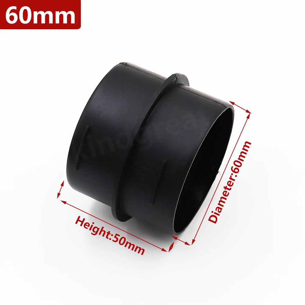 42mm 60mm 75mm 90mm Car Heater Duct Joiner Pipe Air Parking Heater Hose Line Connector For Webasto Eberspacher Ducting Connect air diesel heater duct pipe,heater duct connector