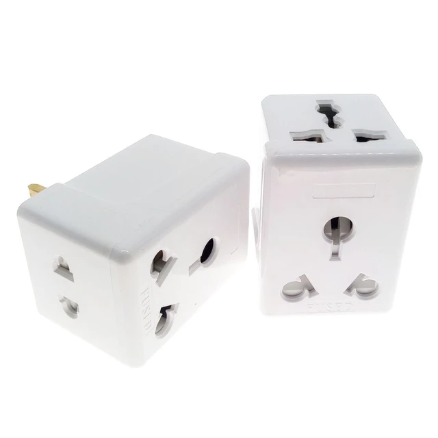 Buy Masterplug UK to Europe Travel Adaptor - 3 Pack