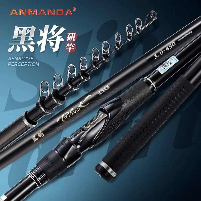 Lily-Ultralight Distance Throwing Rod, Telescopic Rock Fishing Rods, Ocean  Boat Fishing Rod, High Carbon, 3.6m, 3.9m, 4.5m, 5.3m