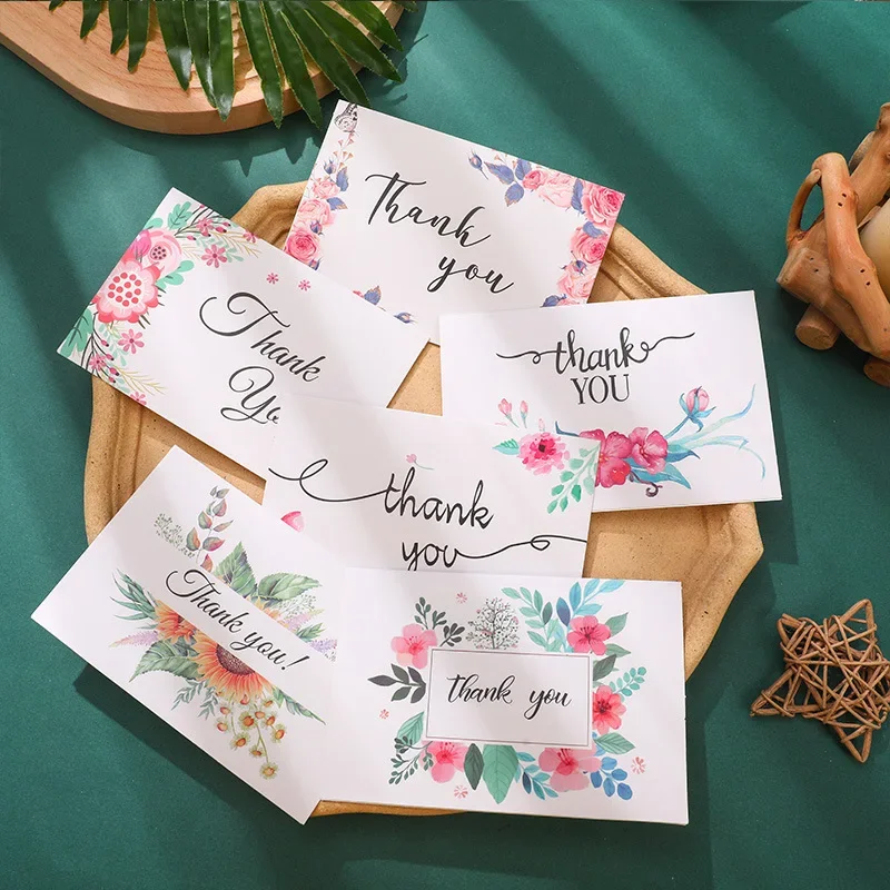 Biglietti Ringraziamento Baby Shower Woodland - Confezione 50 Con Buste
