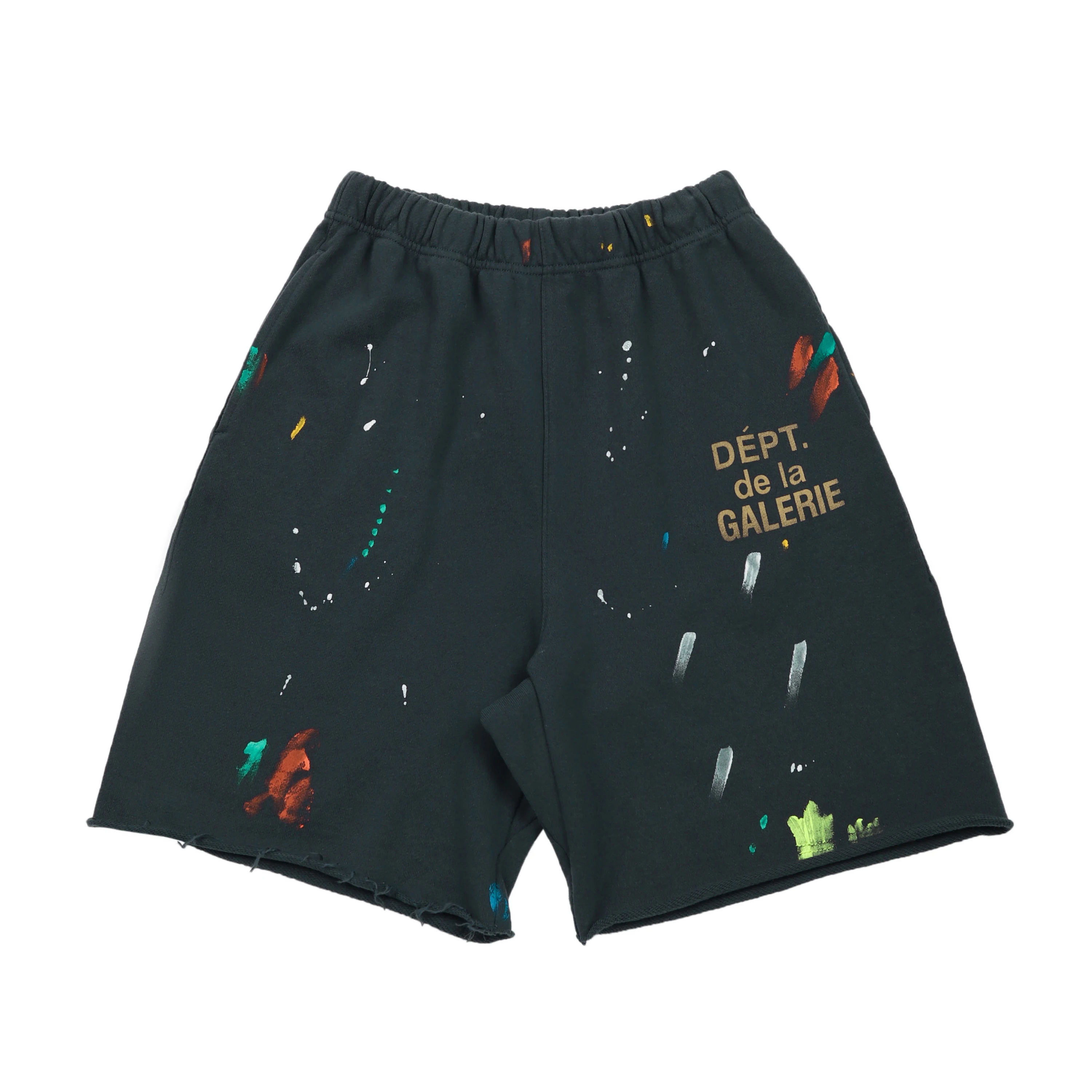 

Шорты мужские с принтом букв, брендовые штаны ручной работы, повседневные спортивные, с принтом, большие размеры, лето