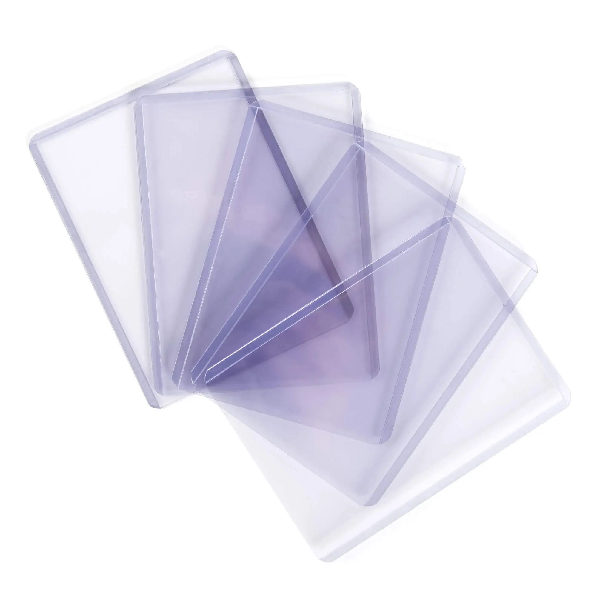 25PCS Protège-cartes en plastique dur Protège-cartes Protège