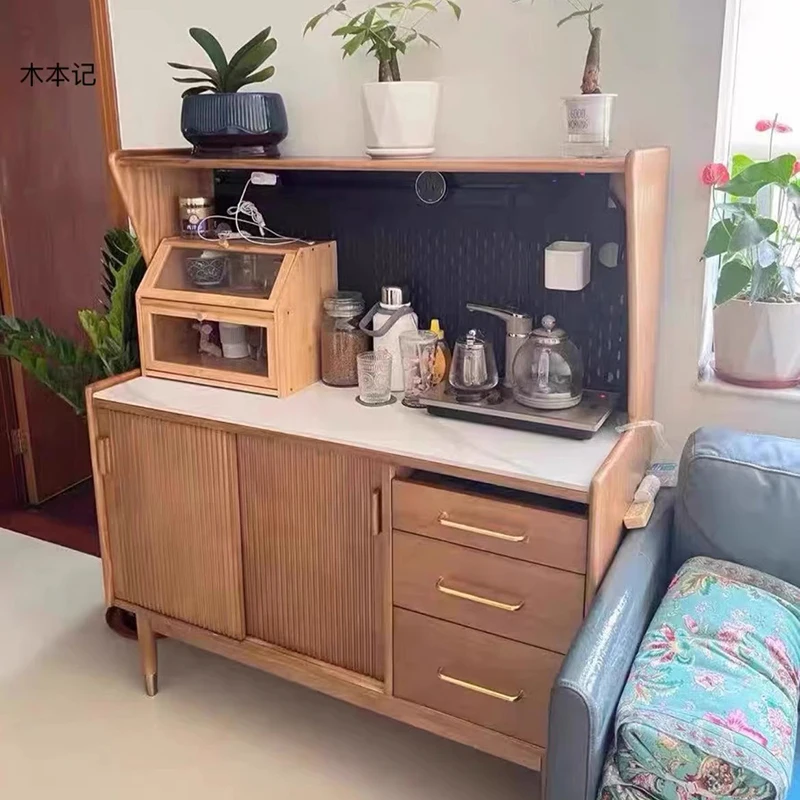 Nordic Originality Sideboards Solid Wood Modern Display Storage Kitchen Cabinets Cupboard Dining Room Furniture Comedor FYSB