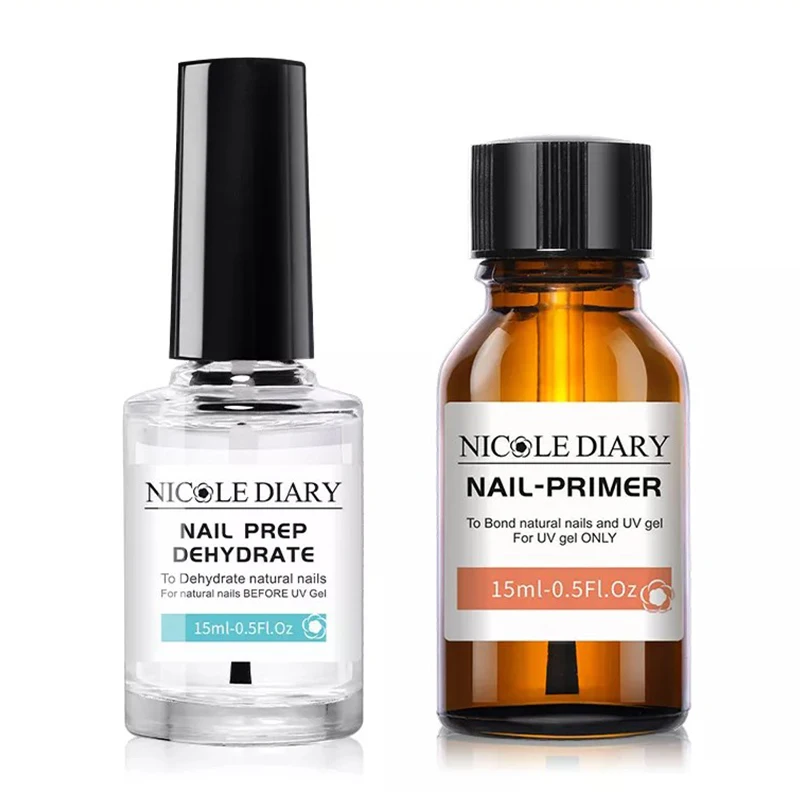 Nicole Diary 15ml Nail Prep Dehydrator And Nailprimer Set Free