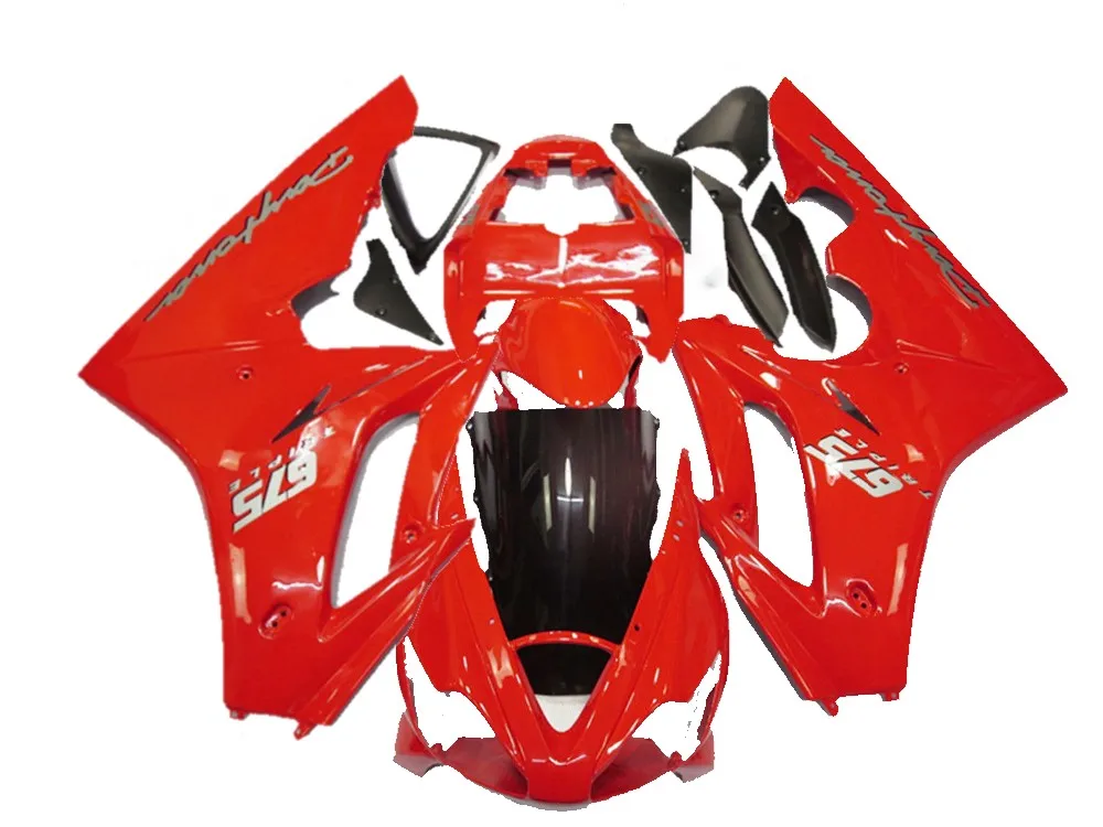 

Высококачественный комплект обтекателей H-под давлением для Triumph daytona 675 06 07 08, комплект красных обтекателей для кузова daytona 675