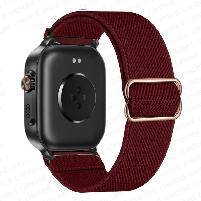Adjustable Nylon Elastic 22mm Watch Strap Replacement Bracelet