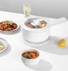 2.5L Multifunctional Electric Cook Non-stick Electric Frying Pot Hot Pot Noodle Soup Pot Home Electric Cooker Kitchen Tools 220V 3
