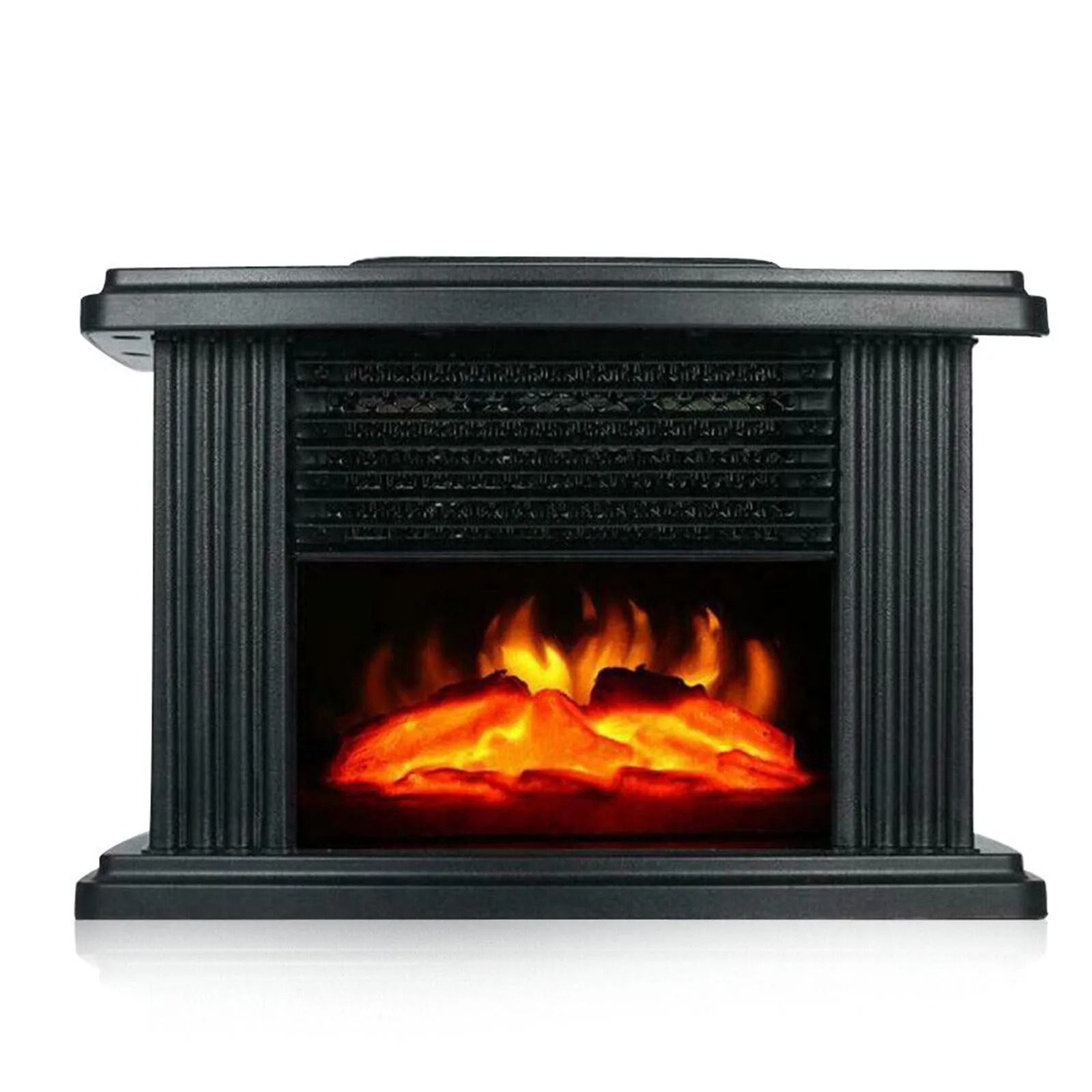 Mini Fake Fireplace Lamp Electric Fireplace Simulation Flame Atmosphere Lamp Home Decor Stove Living Room Desktop Ornaments