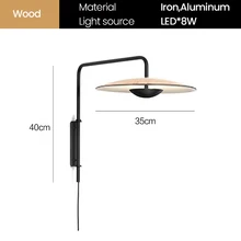  Modern Designer Wall Light Home Indoor Decor Wall Lamp For Living Room  Nordic Sconce Wall Lights Fixure 
