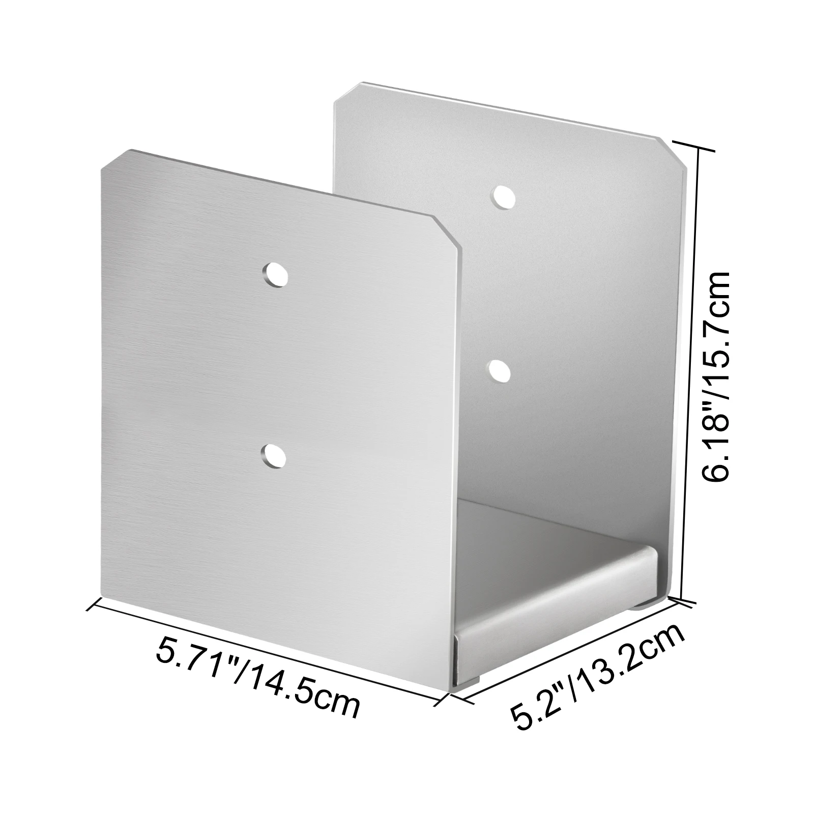 VEVOR Standoff Post Base For 6x6" 8x8" Post W/ Bolt Adjustable Stainless Steel Deck Porch Support Wood Fence Anchor Bracket