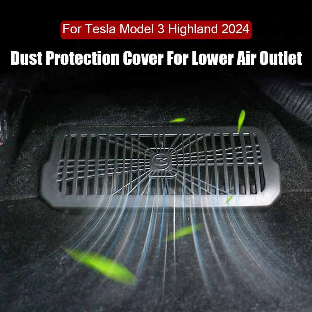 1 Pair Of Vent Covers Dust Proof Protective Cover For Tesla Model 3 Highland  2024 Interior Decoration Retrofit Accessory - AliExpress