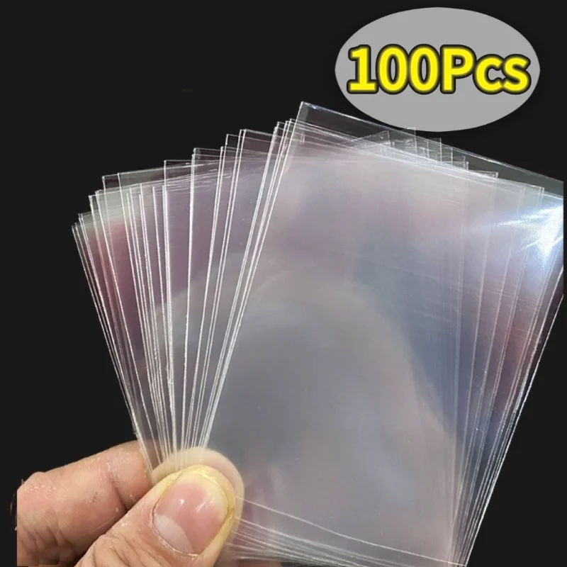 100pcs Multiple Size Clear Self-adhesive Cello Cellophane Bag Self Sealing Small Plastic Bags For Candy Packing Resealable