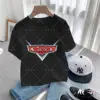 Disney Pixar Lightning Mcqueen Cars Anime Print Cartoon T-Shirt Boys Girls Summer Cotton Round Neck Short Sleeve T-Shirt 4
