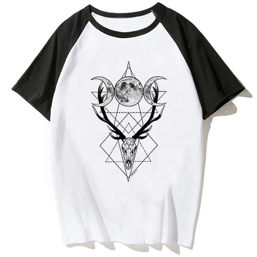 

Witch Triple Moon Gothic Sun t-shirts men designer tshirt male funny y2k harajuku clothes