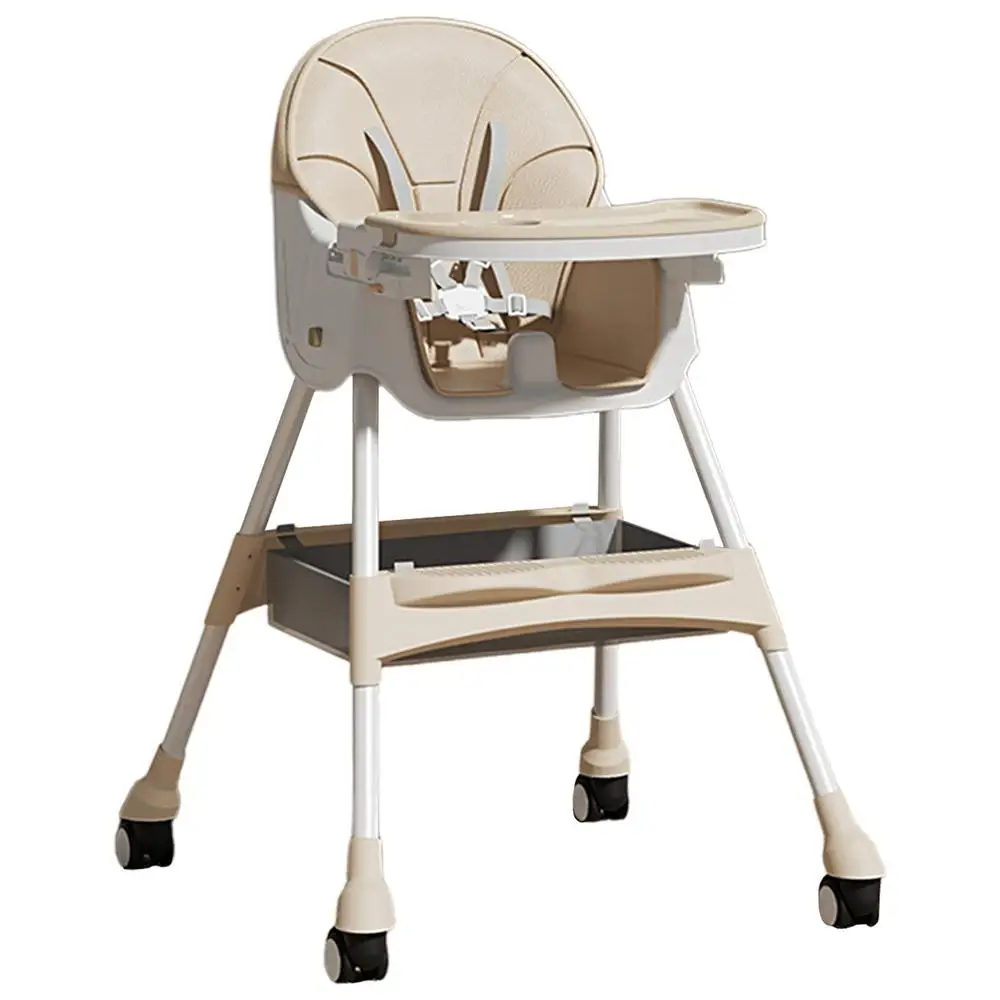 Cadeira alta de alimentação do bebê cadeiras altas altura ajustável cadeira de alimentação do bebê assento ângulo ajustar jantar assento de reforço da criança