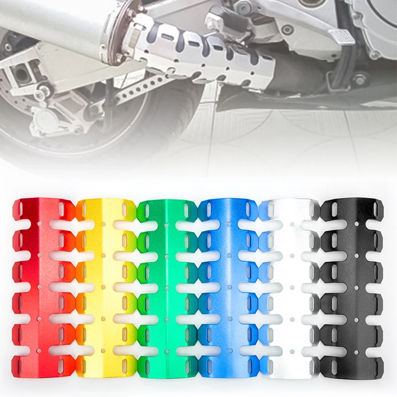 

Cross Country Motorcycle Accessories Decoration Two Stroke Exhaust Pipe Protective Cover Scald Proof Radiator Fin For KTM 250